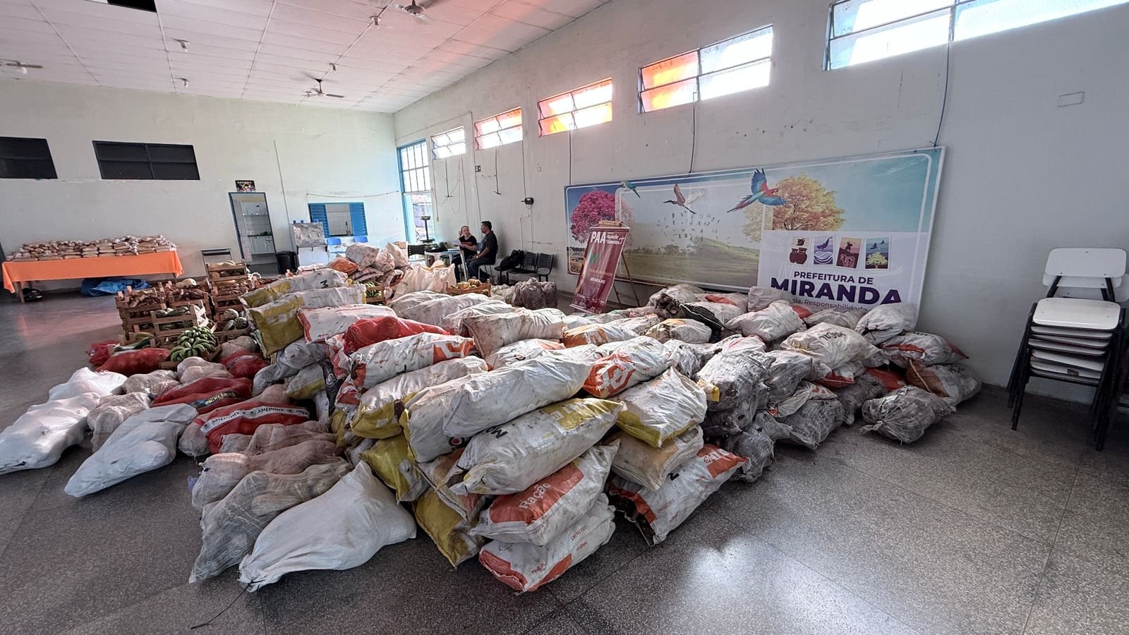 Treze produtores agrícolas indígenas de Miranda, que tiveram projetos aprovados para participarem do PAA