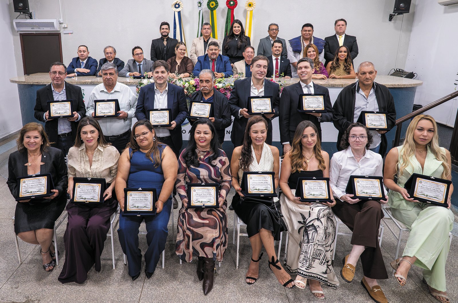 Homenageados com títulos honoríficos